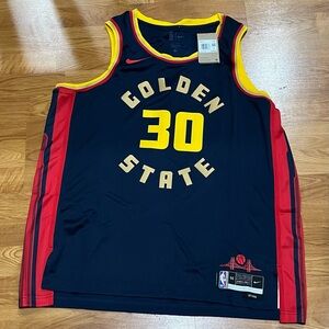 Golden State Warriors Stephen Curry Basketball Jersey by Nike Mens Size: XXL